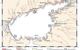 Элементы береговой линии азовского моря