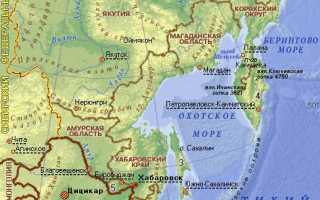 Какое море не омывает побережье дальнего востока выберите ответ