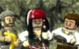 Лего пираты карибского моря пс3