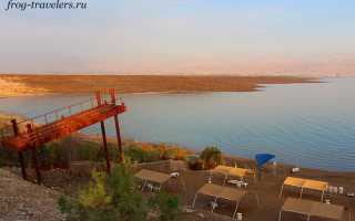 Пляжи мертвого моря израиль